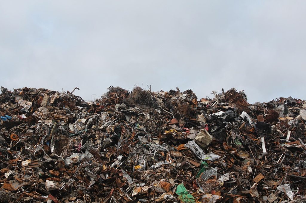Installation industrielle de traitement de déchets métalliques